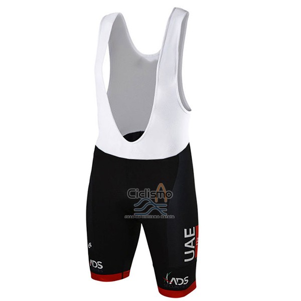 Uci Mundo Campeon UAE Ropa Ciclismo Culotte Corto 2017 Mangas Cortas Blanco